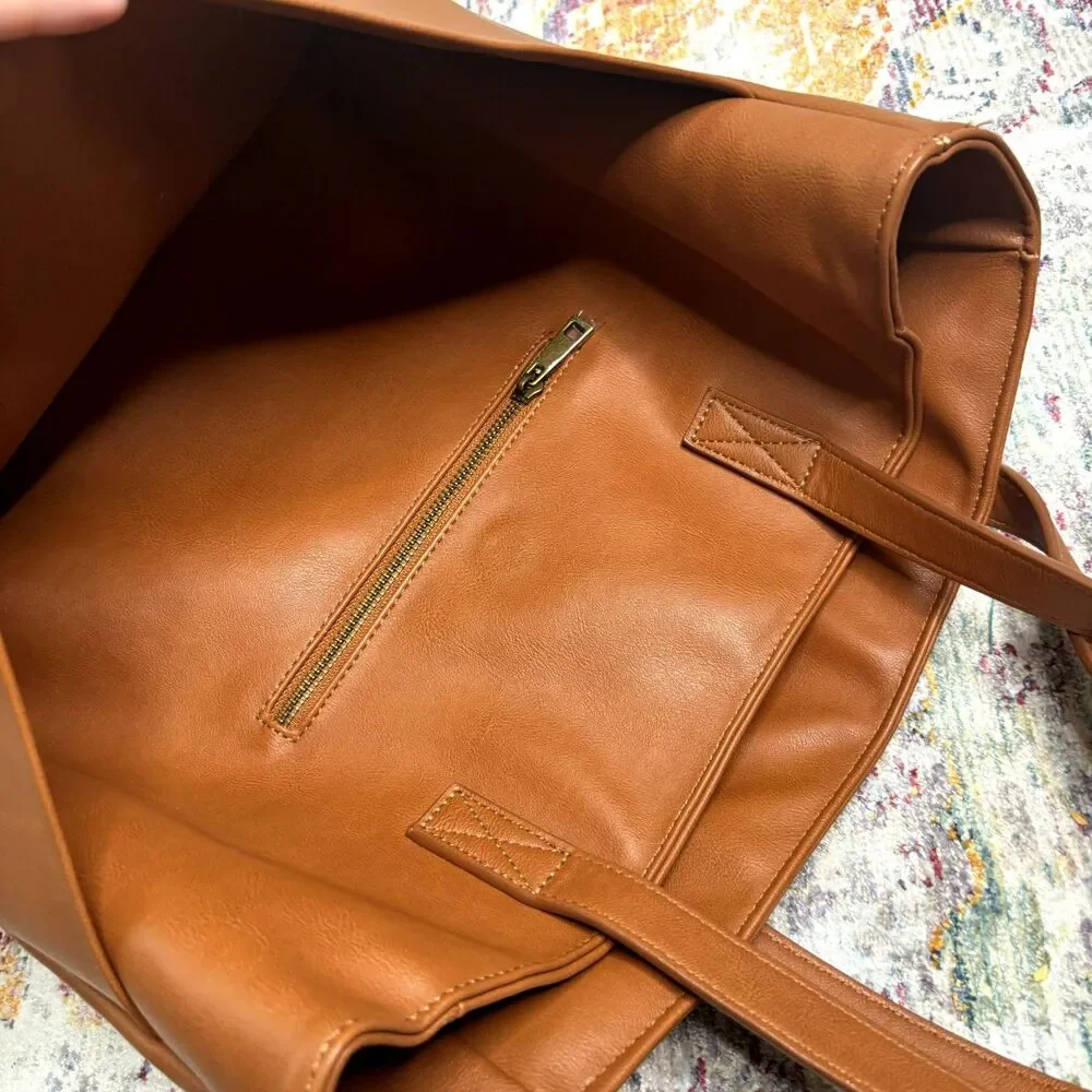 Fawn Design Brown Tote Bag